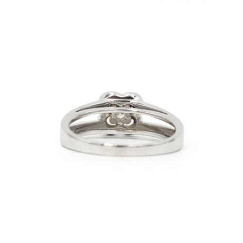 Bague 51 Mauboussin Chance of Love 2 - Bague en or blanc et diamants 58 Facettes 260140R