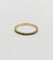 Bague 49.5 Demi-alliance vintage en or 18k et grenats tsavorites 58 Facettes A07414