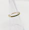 Bague 49.5 Demi-alliance vintage en or 18k et grenats tsavorites 58 Facettes A07414