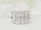 Bague 55 Art Déco - Bague en platine et diamants 58 Facettes 33795