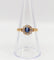 Bague 56.5 Bague marguerite antique en or rose 18k, saphir et diamants 58 Facettes A07416