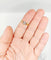 Bague 52 Bague solitaire en or 18k, platine et diamant taille ancienne 58 Facettes A07418