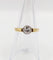 Bague 52 Bague solitaire en or 18k, platine et diamant taille ancienne 58 Facettes A07418