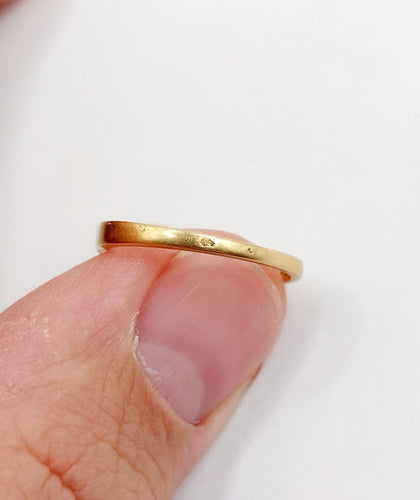 Bague 52 Bague solitaire en or 18k, platine et diamant taille ancienne 58 Facettes A07418