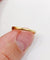 Bague 52 Bague solitaire en or 18k, platine et diamant taille ancienne 58 Facettes A07418