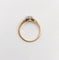 Bague 52 Bague solitaire en or 18k, platine et diamant taille ancienne 58 Facettes A07418