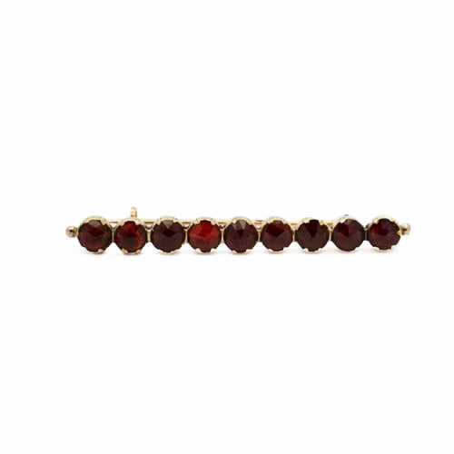 Broche Broche ancienne en grenats 58 Facettes REF2374-96