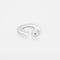 Boucles d'oreilles Dinh Van Cible - Boucles d'oreilles en or blanc 58 Facettes B240078