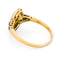 Bague 55 Bague tourbillon Art déco en or jaune 14k, platine et diamants 58 Facettes 9994FEF1691F471E959556599DD84B59