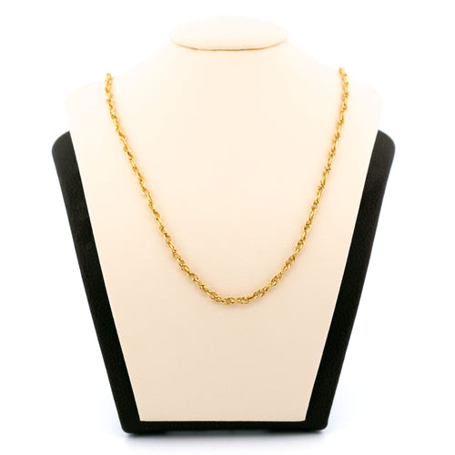 Collier Collier maille Prince de Galles en or 18 carats 58 Facettes CFA20B8872A94CCE8602F0EBEEF0B512