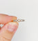 Bague 50.5 Bague antique en or rose 18k, platine, perle et diamants 58 Facettes A07421
