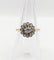 Bague 50.5 Bague marguerite en or 18k, platine et diamants 58 Facettes A07422