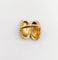 Bague 49.5 Bague chevalière victorienne en or 18K, fleurs et émail 58 Facettes A07423