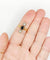 Bague 55.5 Bague marquise antique en or 18K, saphir et diamants 58 Facettes A07429