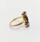 Bague 55.5 Bague marquise antique en or 18K, saphir et diamants 58 Facettes A07429