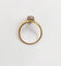 Bague 55.5 Bague marquise antique en or 18K, saphir et diamants 58 Facettes A07429