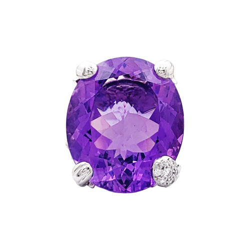 Bague 51 Dior Miss Dior - Bague en or blanc, améthyste et diamants 58 Facettes 35767