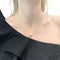 Collier Chopard Happy Spirit - Collier en or jaune, diamants et nacre bleue 58 Facettes 35750