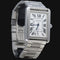 Montre Cartier Tank Solo XL - Montre en acier 58 Facettes MT46732