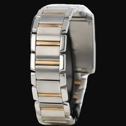 Montre Cartier Tank Française - Montre en or jaune et acier 58 Facettes MT46799