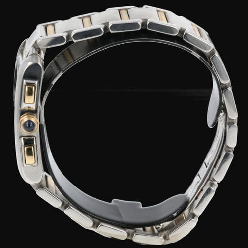 Montre Cartier Tank Française - Montre en or jaune et acier 58 Facettes MT46799