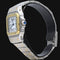 Montre Cartier Santos - Montre dame en or jaune 18K et acier 58 Facettes MT46940