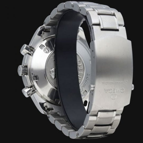 Montre Omega Speedmaster - Montre Day-Date chronographe 40 mm en acier 58 Facettes MT46627