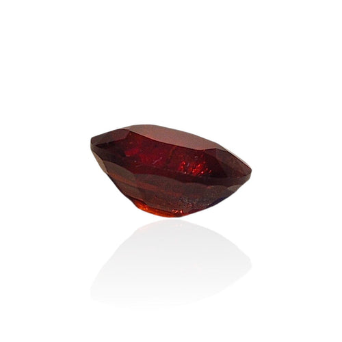 Pendentif Grenat spessartite - Pierre ovale mixte de Zambie 4,31 ct 58 Facettes #26-116-GRSPOV