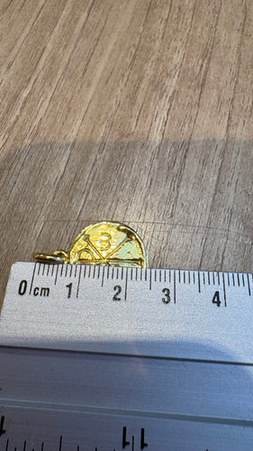Pendentif Becker - Médaille Chrisme en or jaune 58 Facettes Médaille 001