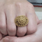 Bague 56 Bague en or 18k et citrines 58 Facettes T26