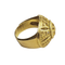Bague 56 Bague en or 18k et citrines 58 Facettes T26