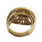 Bague 56 Bague en or 18k et citrines 58 Facettes T26