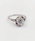 Bague 54 Bague solitaire Art déco en platine et diamant 1,05 carat 58 Facettes A07430