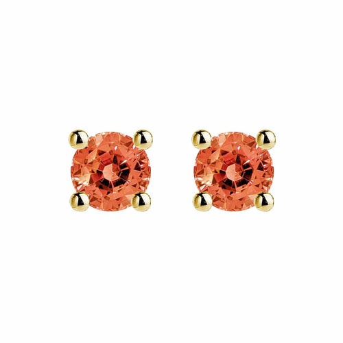 Boucles d'oreilles Single Tulip - Boucles d'oreilles en or 18 carats et tourmalines orange 58 Facettes GER1335OG