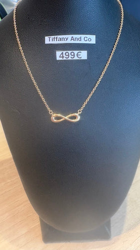 Collier Tiffany & Co Infini - Collier en or jaune 58 Facettes Collier 001
