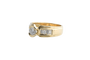 Bague 50 Bague en or jaune 18 carats et diamants 0,91 ct 58 Facettes BGDOC4502-107