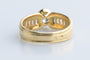 Bague 50 Bague en or jaune 18 carats et diamants 0,91 ct 58 Facettes BGDOC4502-107