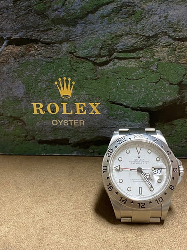 Montre Rolex Explorer II - Montre en acier 58 Facettes Rolex-001