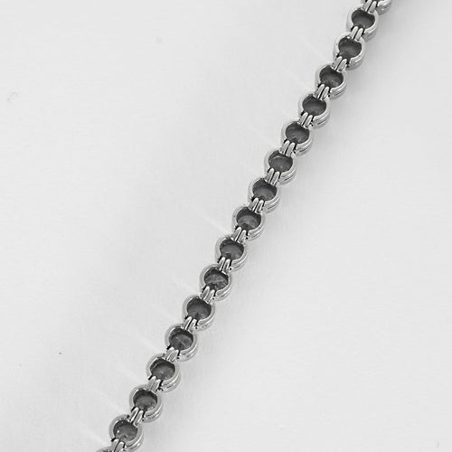 Bracelet Bracelet ligne en platine et or gris avec diamants 58 Facettes B260376
