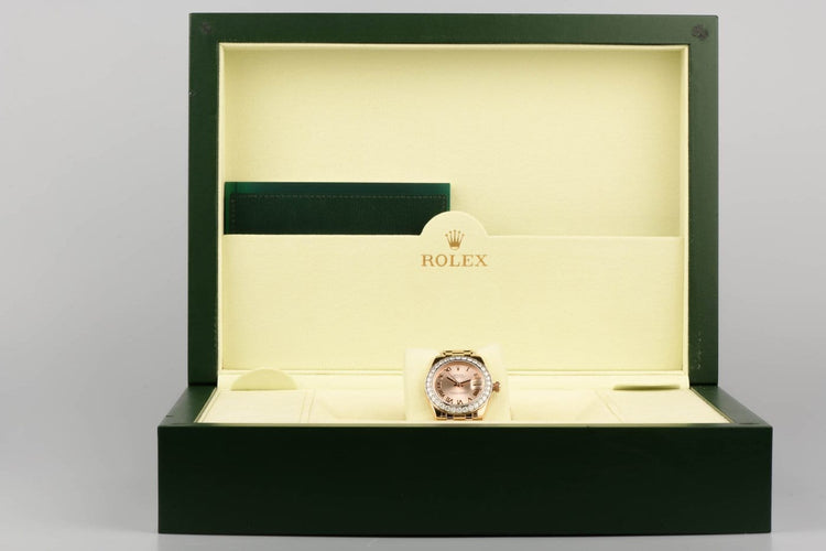 Montre Rolex Datejust - Montre 34 mm en or rose et diamants 58 Facettes MONTRROLEX10582-107