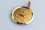 Pendentif A. Augis - Pendentif en or jaune 18K, rubis et diamants 58 Facettes MEDAMDRCC1479-107