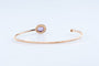 Bracelet Bracelet améthyste cabochon et diamant en or jaune 18K 58 Facettes BRAMTCB895-107
