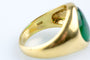 Bague 55 Bague émeraude cabochon en or jaune 18K 58 Facettes CHVEMCC1519-107