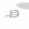 Bague 51 Bague en or blanc et diamants 58 Facettes 1.0000898/1