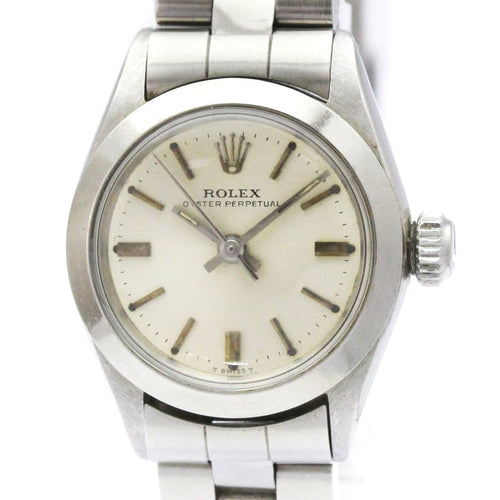 Montre Rolex - Montre Oyster Perpetual Green automatique en acier inoxydable 58 Facettes of13wvq1gd