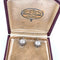 Boucles d'oreilles Boucles d'oreilles en platine et or blanc avec diamants 58 Facettes