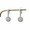 Boucles d'oreilles Paire de pendants d'oreilles diamants 58 Facettes REF2397-119