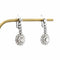 Boucles d'oreilles Paire de pendants d'oreilles diamants 58 Facettes REF2397-119