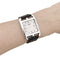 Montre Hermès Cape Cod - Montre grand modèle en acier et cuir 58 Facettes 35723