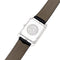 Montre Hermès Cape Cod - Montre grand modèle en acier et cuir 58 Facettes 35723